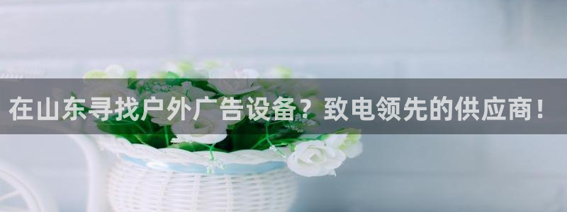 杏宇平台招商：在山东寻找户外广告设备？致电领先的供应商！