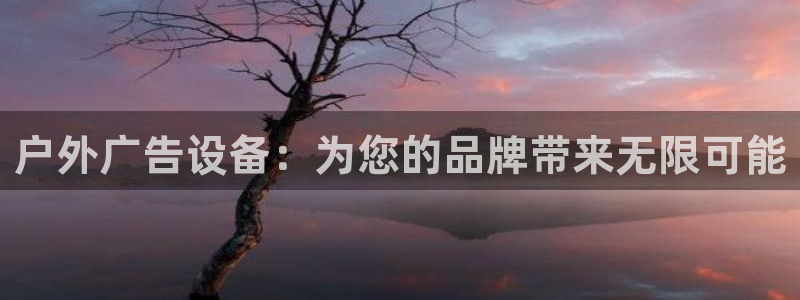 杏宇官方平台官网：户外广告设备：为您的品