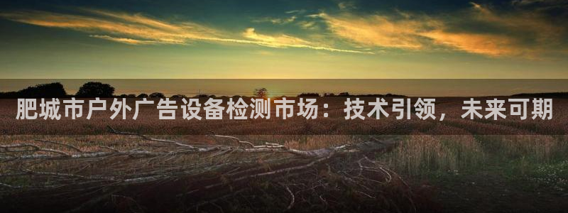 杏宇平台总代理是谁：肥城市户外广告设备检