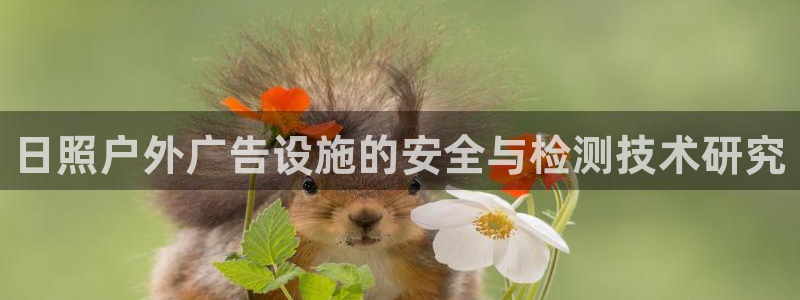 杏宇平台代理怎么样啊：日照户外广告设施的安全与检测技术研究