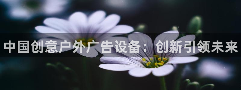杏宇平台代理多少钱一次：中国创意户外广告