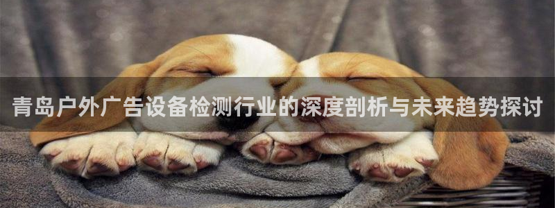 杏宇平台怎么样赚钱：青岛户外广告设备检测