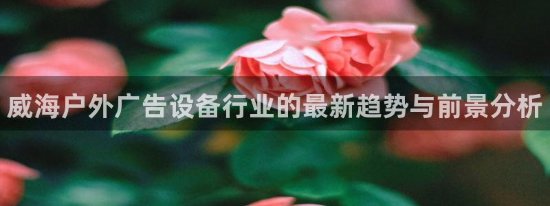 杏宇平台代理怎么赚钱快：威海户外广告设备